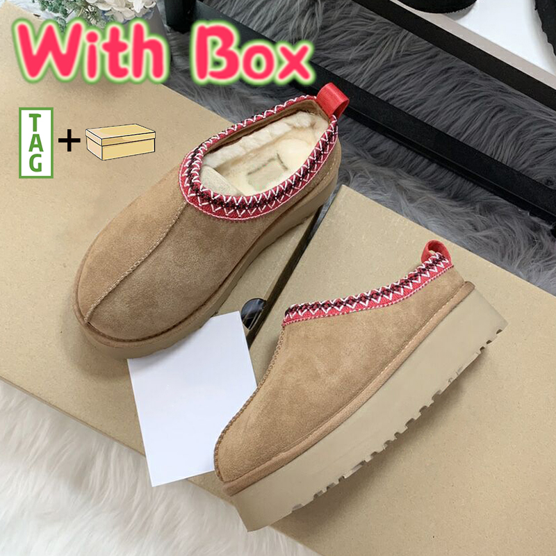 

With box platform slippers australia tazz suede shearling slides chestnut black men women warm sandals fashion mens shoes designer sneakers, 02. black