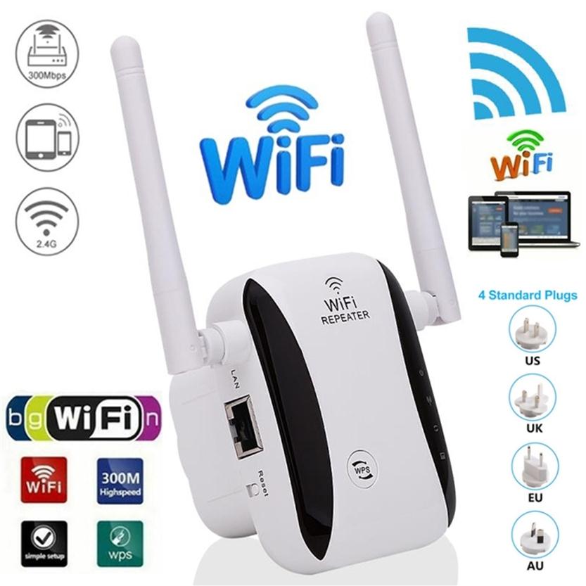 

Wireless Wifi Repeater Range Extender Wi-Fi Signal Amplifier 300Mbps WiFi Router Booster 2 4G Ultraboost Access Point 210607243C