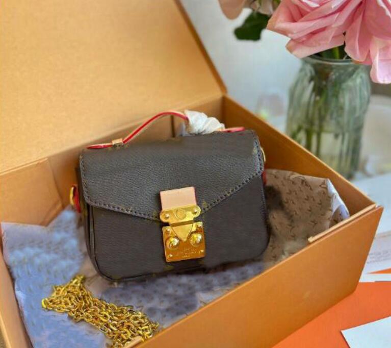 

Women brands mini size genuine leather designers METIS bags lady Handbags luxurys messenger crossbody chain shoulder bag Totes Wallet, Brown flowers