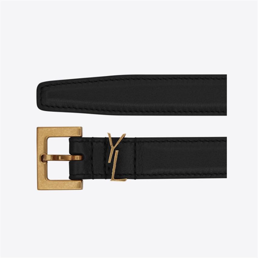 

Genuine Leather Belt for Women 3cm Width High Quality Men Designer Belts Y Buckle chokely Womens Waistband Cintura Ceintures D2108261L191n