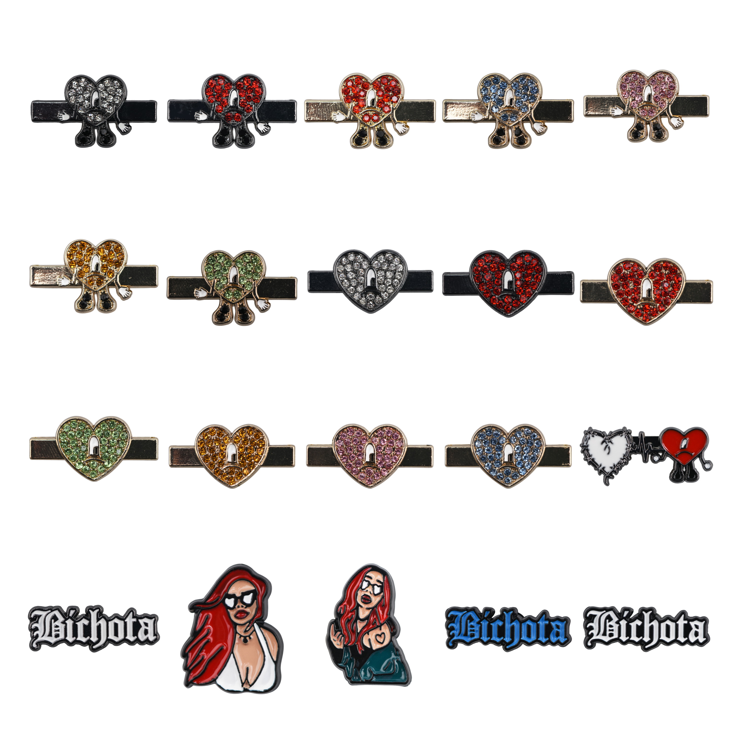 

2022 New bad bunndy Mouse Ears WatchCharms band stud iWatch Wristband charms Decoration for Kids women and lover