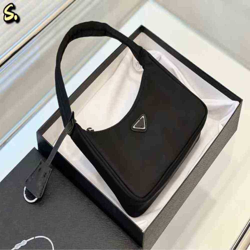 

Factory wholesale new 2023 Hobo nylon girls' waterproof cloth versatile underarm bag9KCWHigh, Sky blue