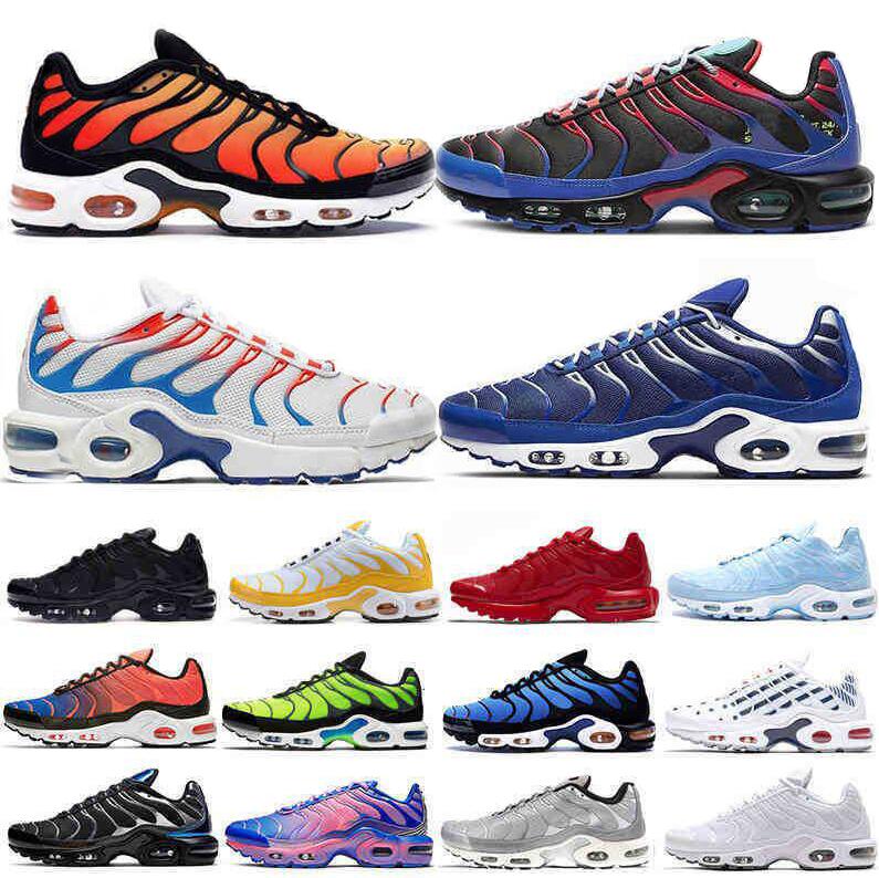 

TN Plus SE mens Sneakers Psychic blue Total crimson Orange Pimento Triple Black women Voltage Purple mens Shoes 40-45, 7#