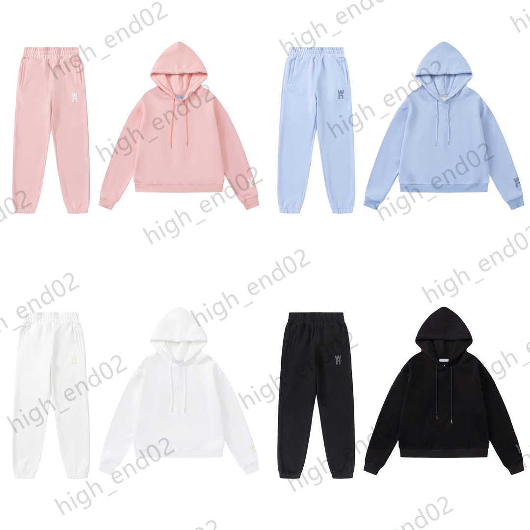 

Tracksuites Womens Two Piece Pants Classic Foam Logo Printed Rope Hoodie Jumper Elastic Waist Loose Comfortable Trousers Youthful Sense Women Wear 4 Colors