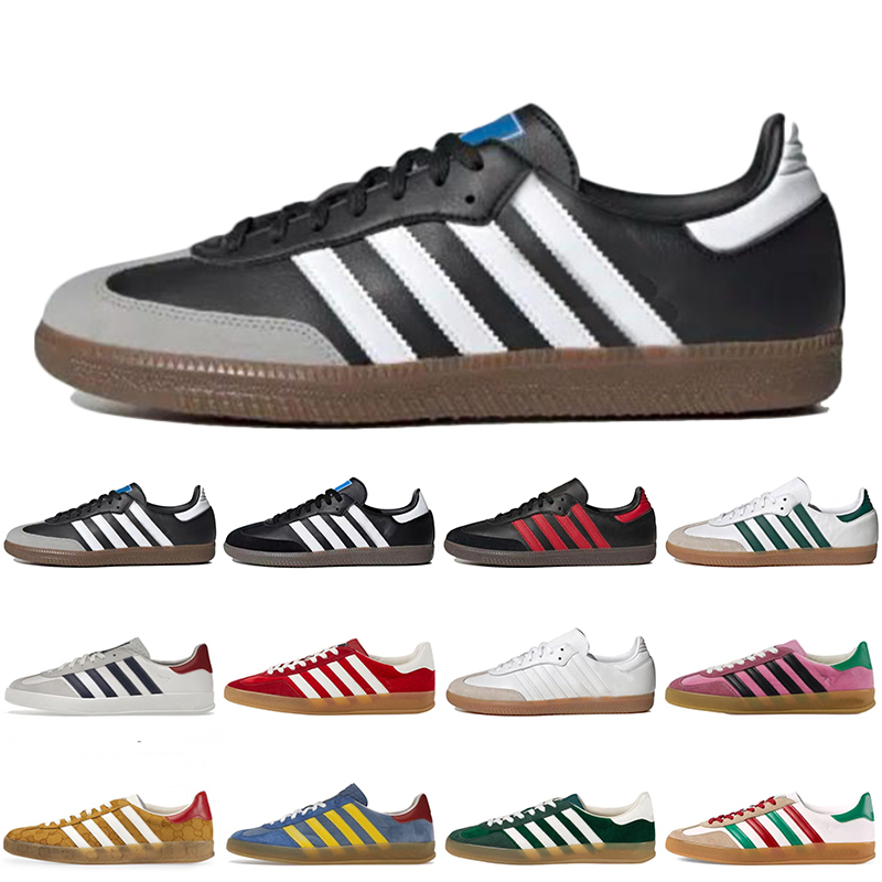 

Casual Shoes Gazelles Samba men women Vegan White Gum Red Velvet Mexico United Green Suede mens trainers womens designer sneakers outdoor walking jogging hotsale