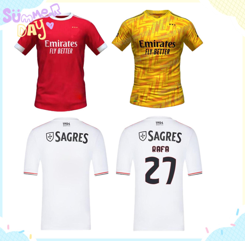 

22 23 Benfica soccer jersey RAFA DARWIN G RAMOS 2022 2023 Home Away yellow Men Football shirts OTAMENDI Grimaldo Joao Mario Yaremchuk Grimaldo J.WEIGL, Black