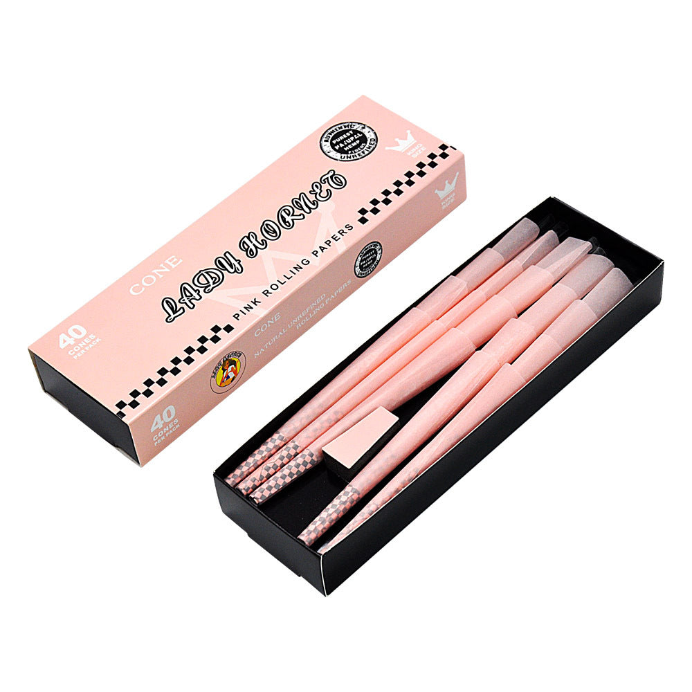 big box rolling paper 78mm smoking accessories pre roll cone 32pc/parcel smoke shop Volume cone bong for wholesale-image-812707429
