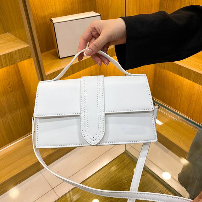 

Le Bambino Designer Shoulder Bags jaaquemus bag Womens Clutch Crossbody Fashion Purse With Magnetic Fastening Detachable Adjustable Shoulder Strap Handbags