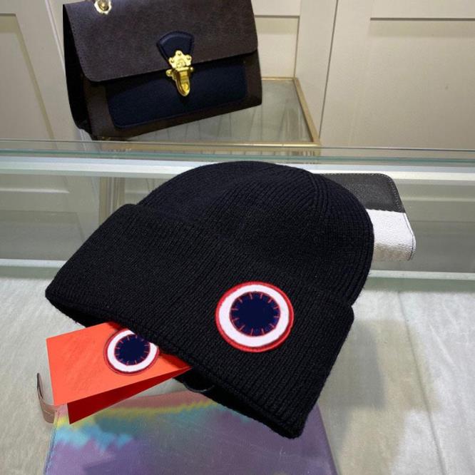 5 Colors Mens Beanies For Women Winter Caps Wool Knitted Warm Snow Skull Cap With Letter Outdoor Hat Gift