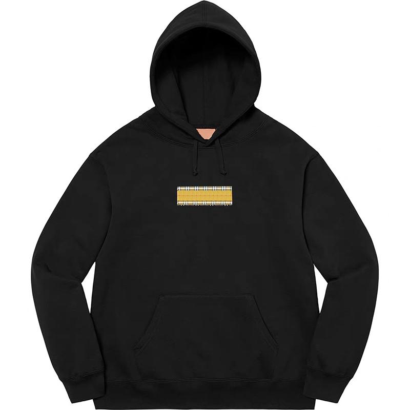 

22SS New Signed Jointly Week Classic Box Letter Printed Hooded Sweatshirt Simple Men Women Hoodies Pullover Casual Street Fashion Autumn Winter Sweater TJWYAM001, Black