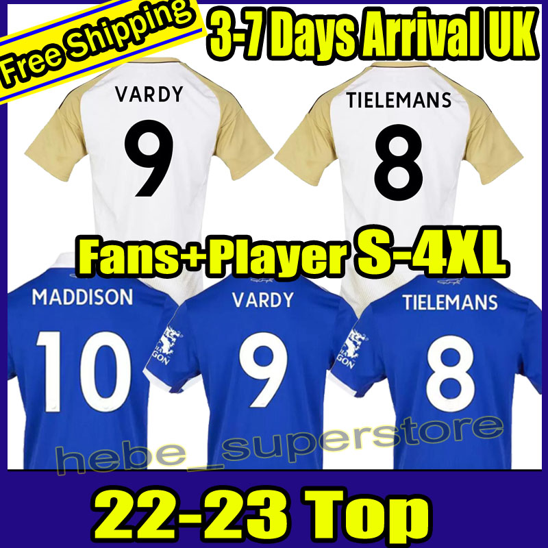 

S-4XL 22 23 soccer jerseys City VARDY Daka MADDISON LeiCEstErs TIELEMANS NDIDI AYOZE Barnes Schmeichel Lookman 2022 2023 men kids kit football shirt jersey, Third
