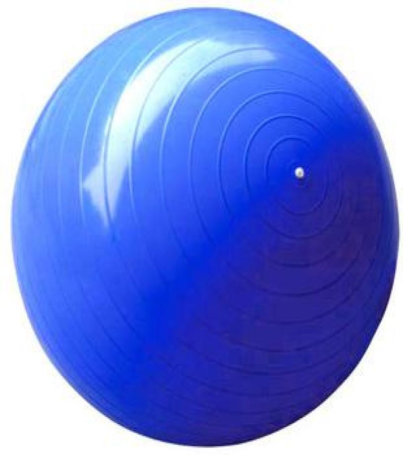 

Yoga ballfitness ballpilates balldiameter of 55cmsix colorsa foot air pump7983817, Blue