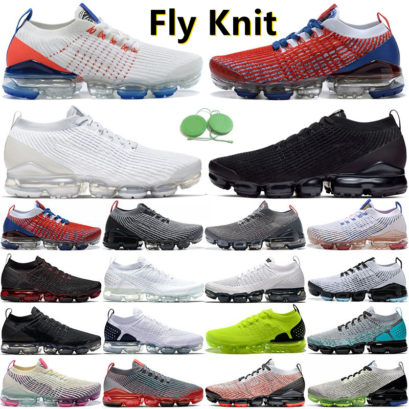 

Fly Knit Mens Running Shoes Sneaker 1 2 3.0 Triple Black White Pink Oreo Glow Green Particle Grey Blue Fury Pure Platinum Zebra USA Men Women Trainers Sports Sneakers, Color#10
