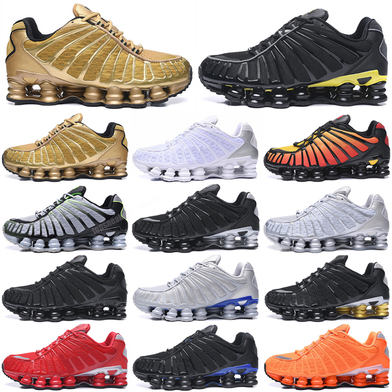 Nike Air Max Shox TL Chaussures de course Oz R4 Clay Orange Triple Black Blue Blue Metallic Silver Sunrise University Sports Sneakers Taille 40-4
