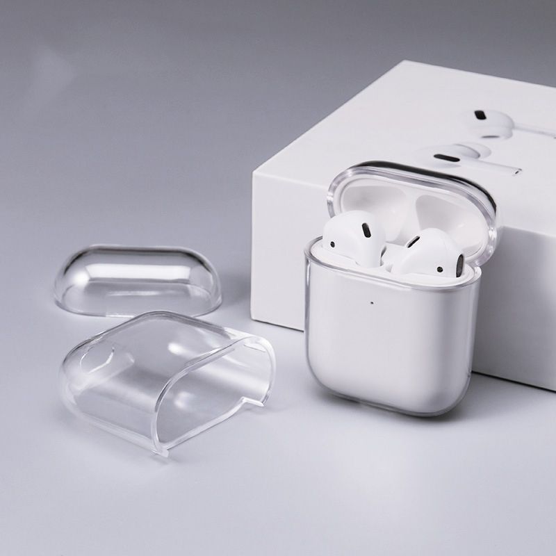 Headphone Accessories for Apple AirPods pro 2 Pods3 Bluetooth Solid Silicone Cute Case Wireless Charging Case Shockproof Cases