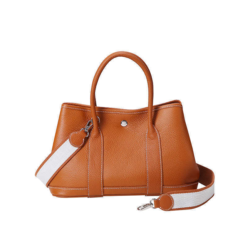 

Luxurious Designer Herme bags 2022 new top leather women's hand garden Messenger, Navy