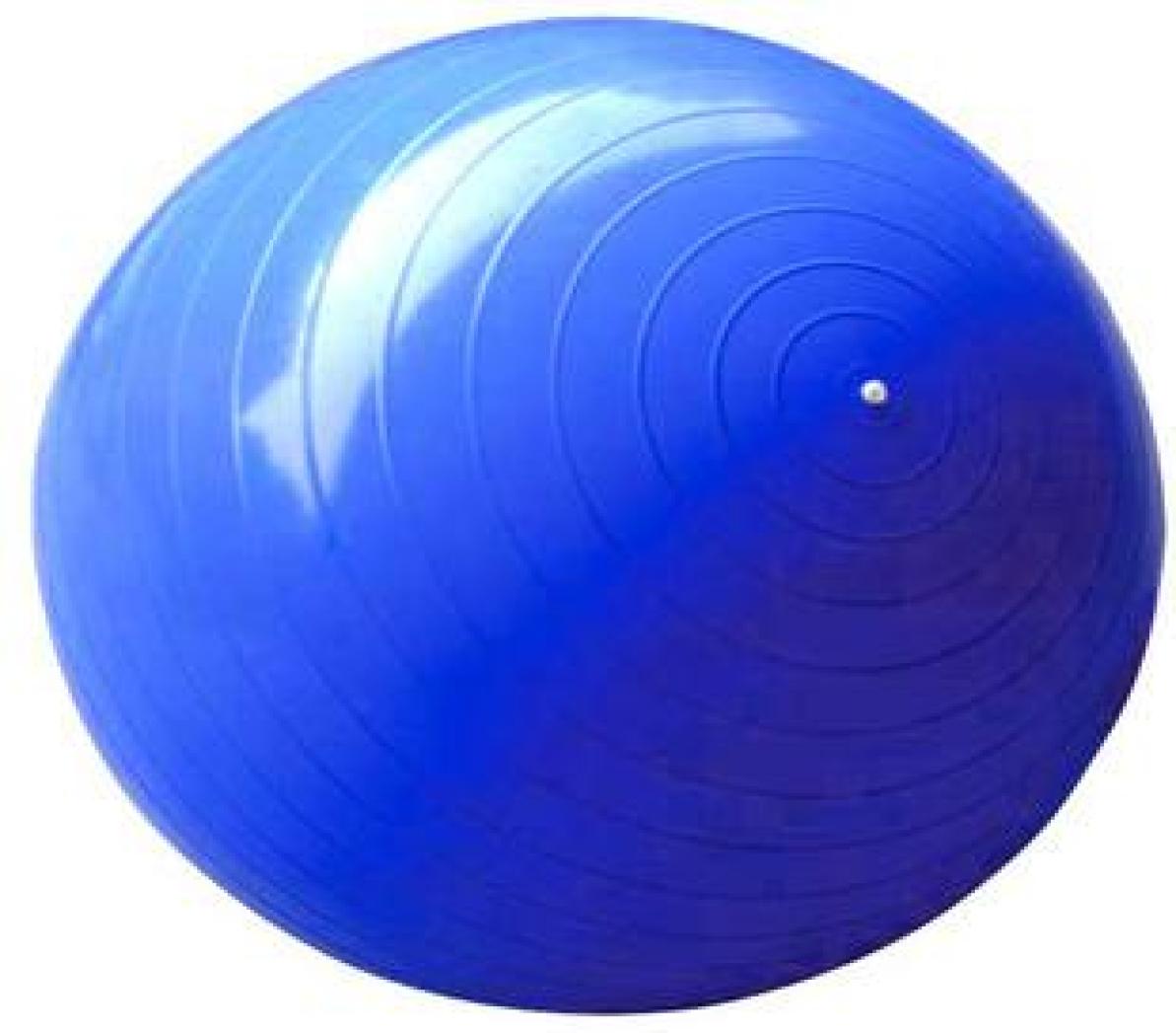 

Yoga ballfitness ballpilates balldiameter of 55cmsix colorsa foot air pump3055810, Blue