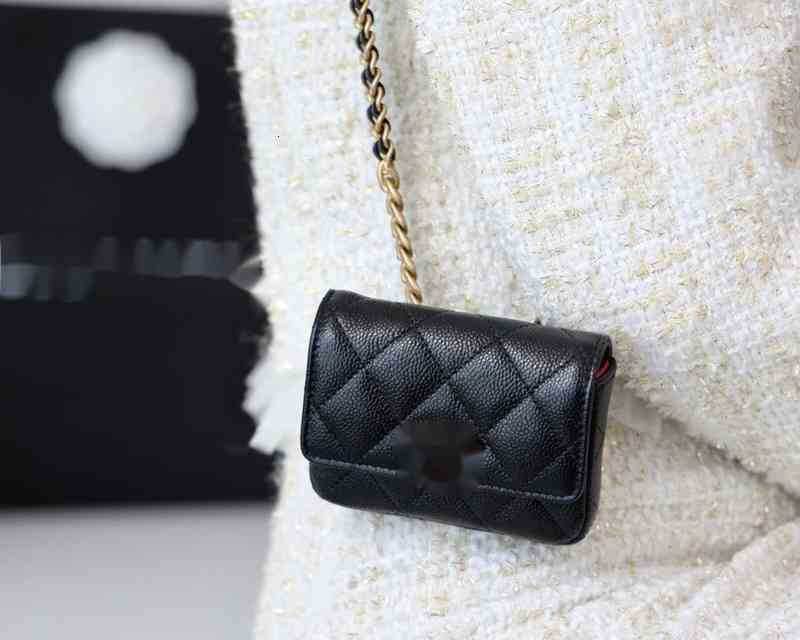 

Preview Series Lychee Leather Waist Bag AP2628 Luxury Brand design woman's Letter Quilted CC Waist Bags lambskin shoulder Chain bag caviar, Picture show