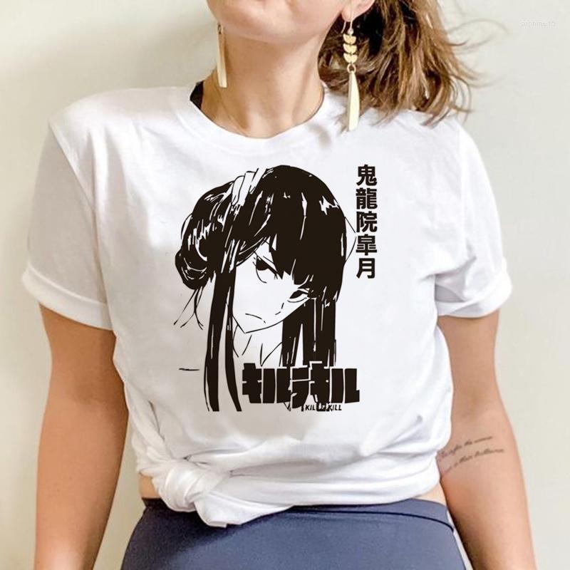 

Men's T Shirts Kill La T-shirt Clothing Male Vintage Japanese Print White Shirt Clothes Top Tees Manga, Picture shown