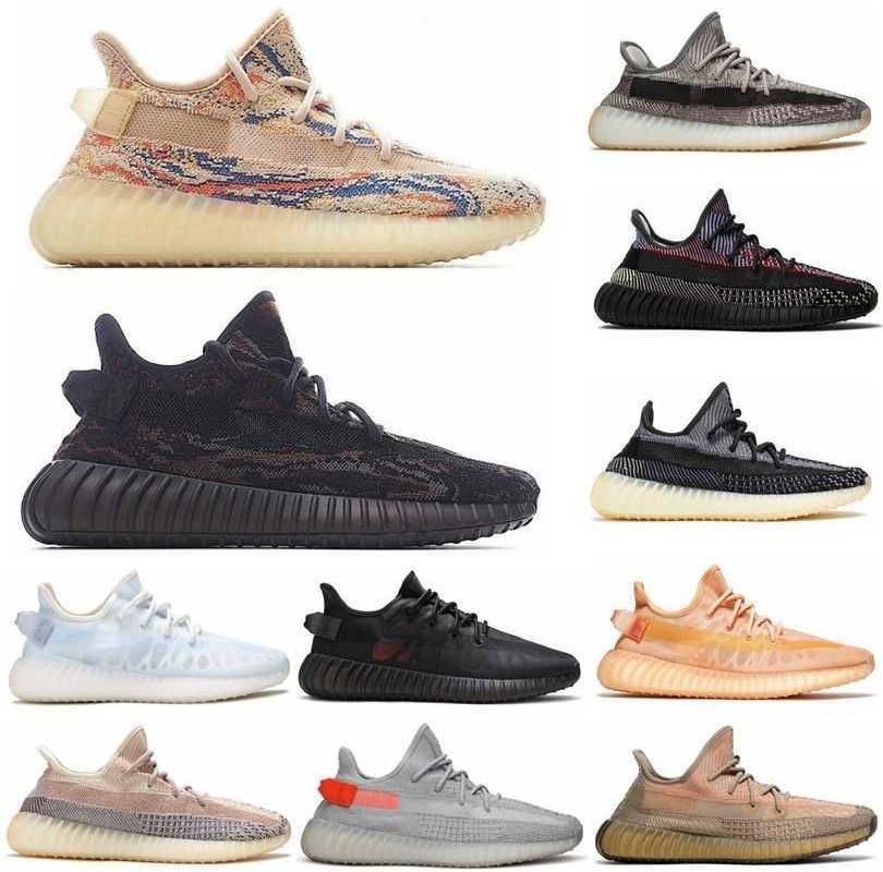 

2022 Running Shoes Earth Sneakers 2022 Designers West Mono Ice Yecheil Cinde Tail Desert Static Belgua Semi Trainer Men Women yeezys Studded yeezies Fashion Sport S, Color 26