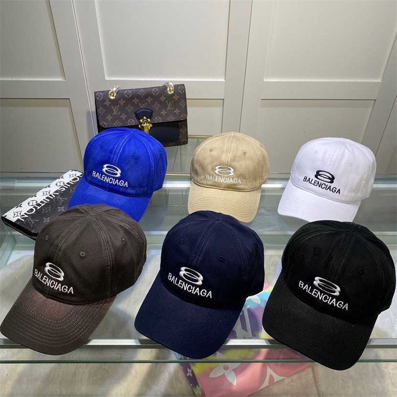 

Paris Hats Balenciga Ball Caps High quality new hat letter Embroidered Baseball Cap mens and womens casual sunscreen sunshade cap, Black