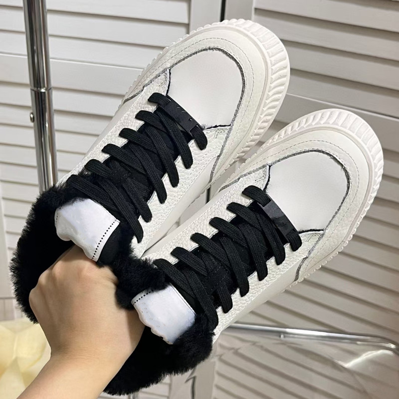 

accessories Fashion shoes and thick bottomless skid thick bottom sports brand designer casual wool internal technology mesh calf skin, As pic