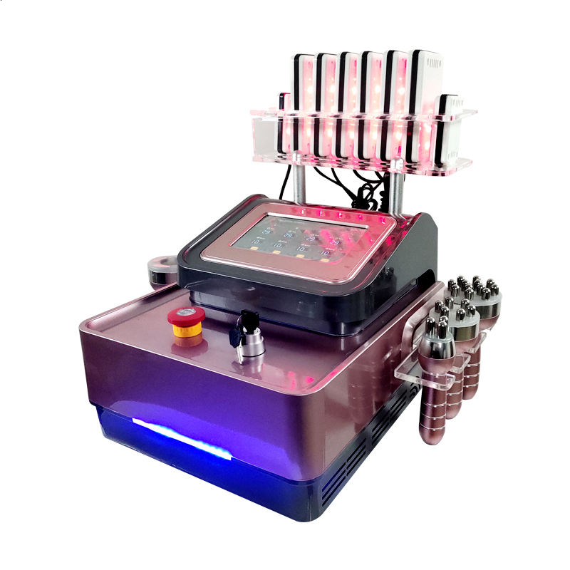 

6 in 1 Slimming Machine 40K Cavitation Vacuum Weight Loss Body Lipo Laser Device