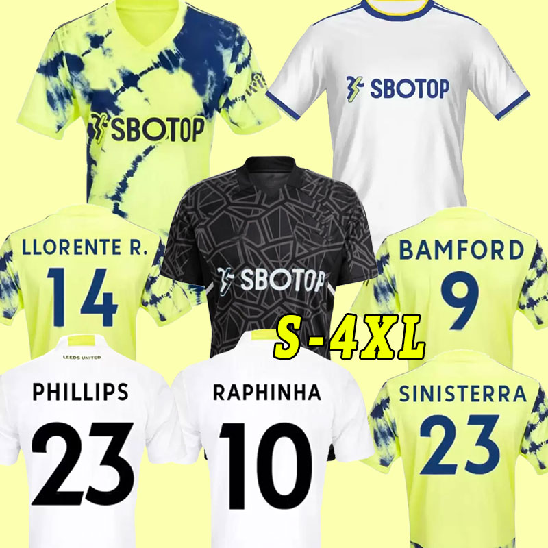 

22 23 Leeds Soccer Jerseys BAMFORD United JAMES 2022 2023 LLORENTE R. ADAMS AARONSON ROCA ROCA Football Shirt RODRIGO M Mens Jersey shorts pant third black, Home shorts