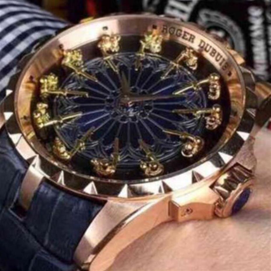 

Men's Luxury Products Wristwatches Steel Factory Cal t Automatic Movement Chronograph Bezel Mens Two Tone Rose Gold Watch283Z