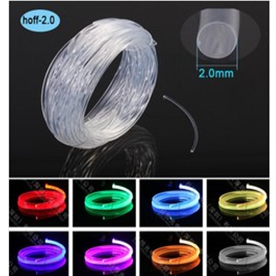 

50M2MM super bright fiber optic body light electronic craft optical fiber line257r