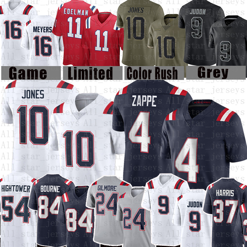 

Mac Jones Football Jersey Bailey Zappe Matt Judon Edelman Matthew Slater DeVante Parker James White Cole Strange New England Patriots McCourty Donta Hightower, Women size s-xxl(agz)