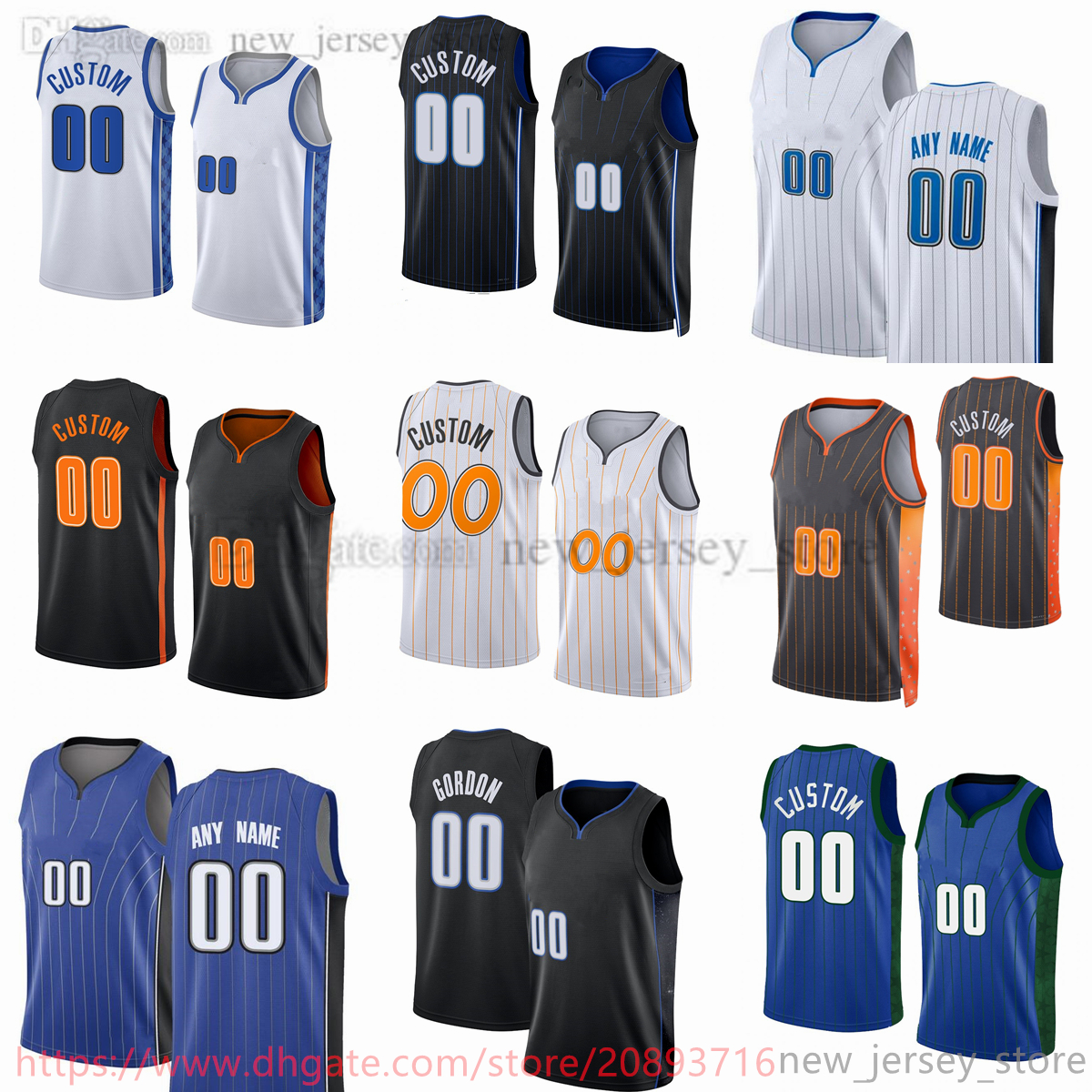

Custom 2022-23 New Season Printed Basketball Jerseys 2023 City Edition Icon Black Association Statement Blue Edition Jersey. Message Any number and name on order, Printed (with team logo)
