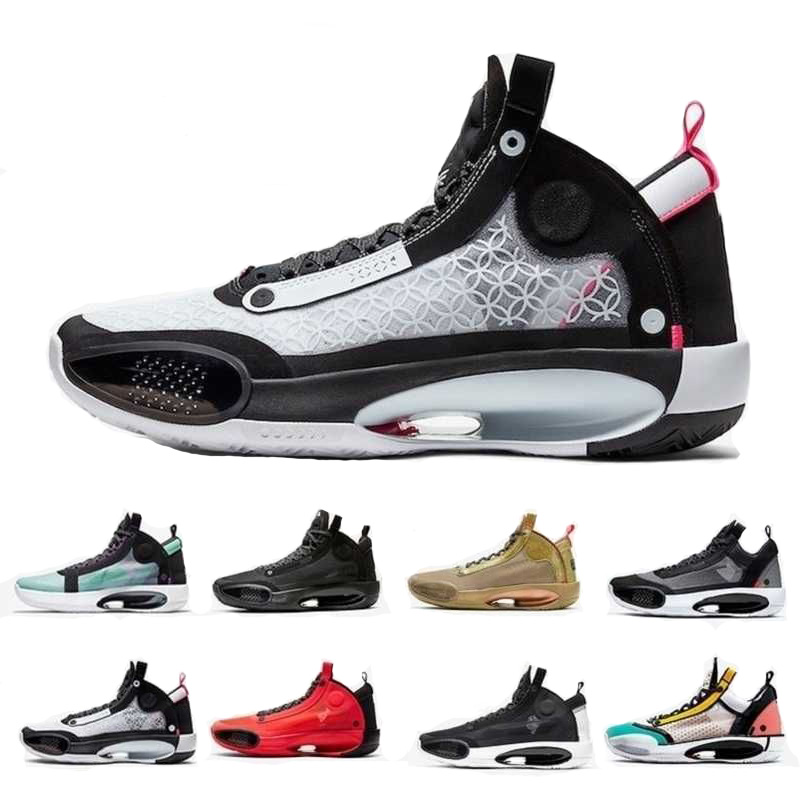 

CNY Infrared 23 Guo Ailun Regency Purple 34 Print Men Rui Hachimura X Heritage Eclipse Shoes XXXIV 34s Mens sneakers, Color#7