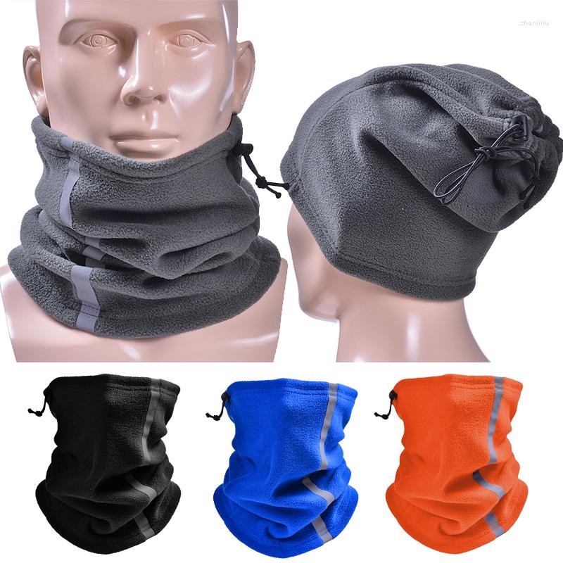 

Scarves Winter Polar Fleece Adjustable Neck Gaiter Multifunctional Outdoor Warm Windproof Face Masks Hats Skiing Cycling Scarf