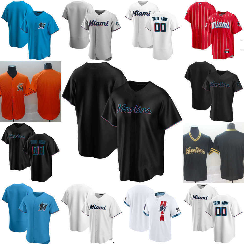 

Custom Jersey Mens women Youth Miami''Marlins''57 Elieser Hernandez 78 Holloway 51 James Hoyt 6 Starling Marte Baseball Jerseys, Color