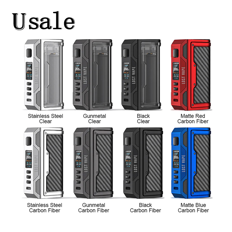 

LostVape Thelema Quest 200W Mod 0.96inch TFT Screen Vape Device with Intuitive Firing Button 10S Timeout Protection System