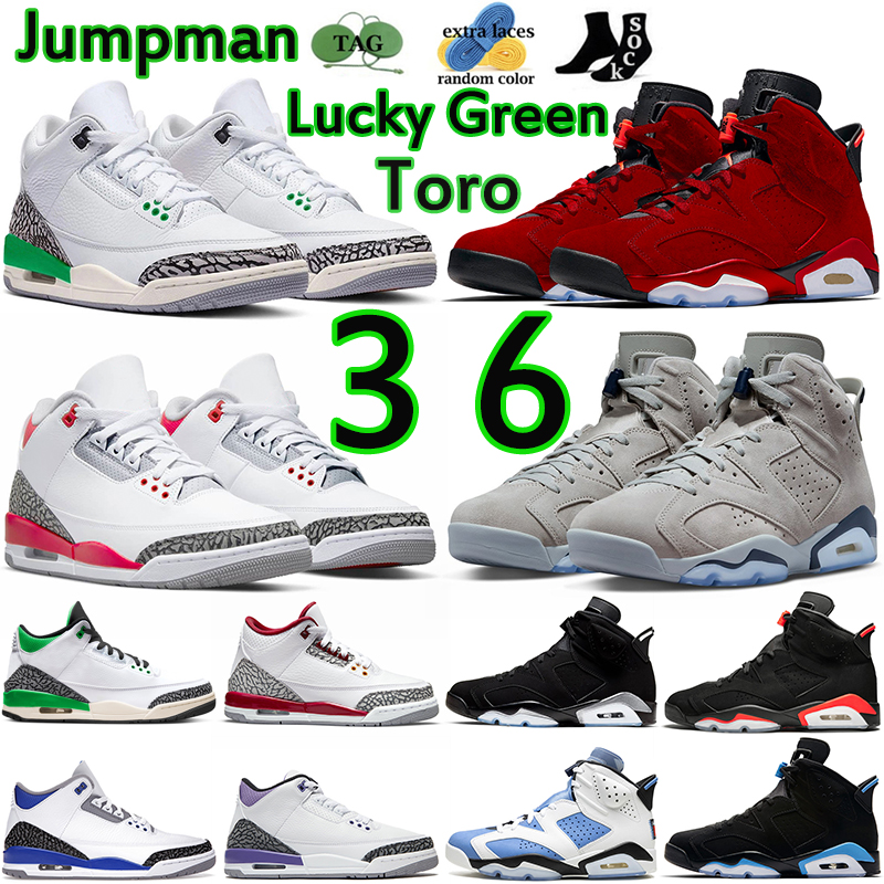 

Jumpman Retro 3 6 Basketball Shoes 3s 6s Sneakers Lucky Green Toro Georgetown Fire Red Denim UNC Dark Iris Racer Blue Black Infrared Cement Men Outdoor Sports Trainers, 6s bordeaux