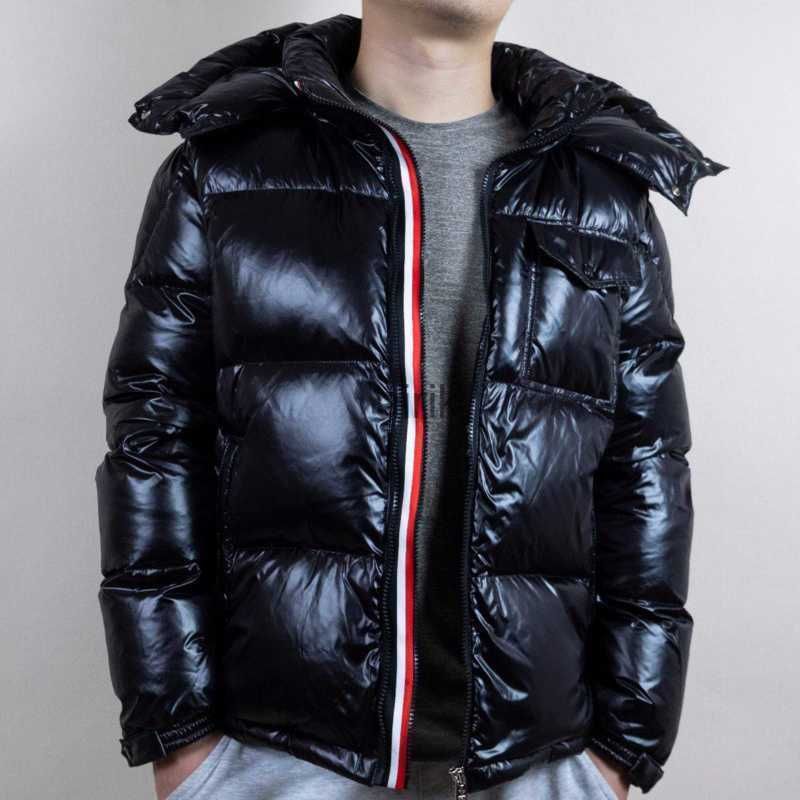 

2022 new monclair monclair MON Classic Men Fashion Luxury Designer Brand Down Jacket Parkas Man Epaulettes Trend Winter Warm Cotton Jackets, Black