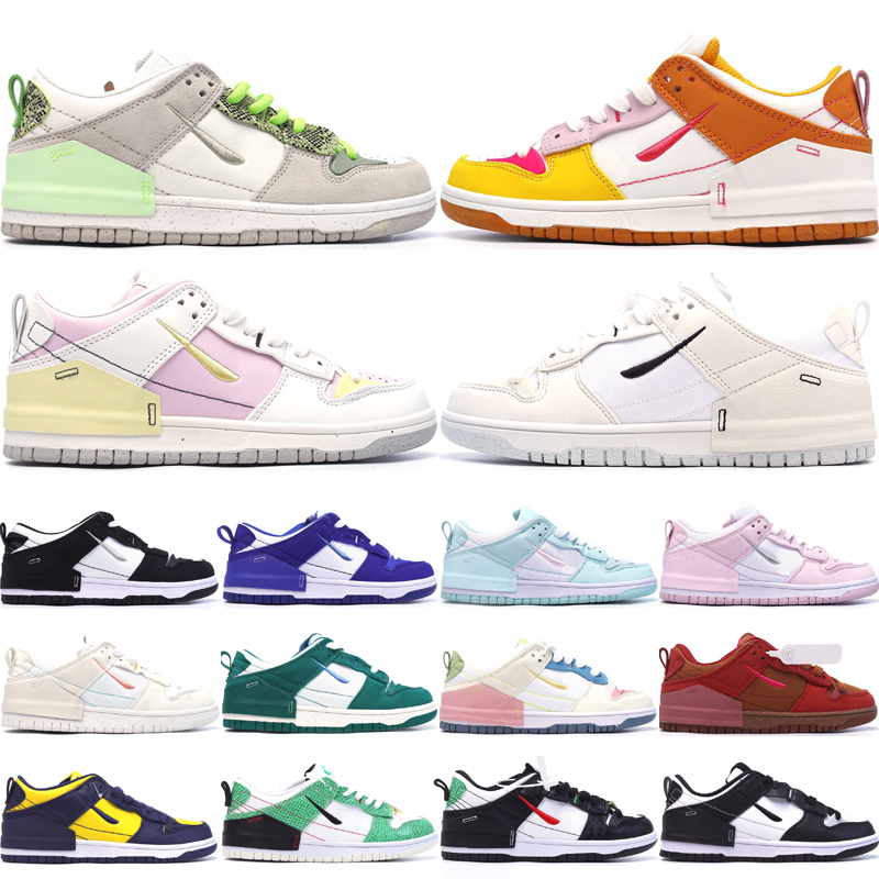 

Women Men Low Disrupt 2 Casual Shoes Green Snake Sunrise Pink Oxford Pale Ivory Black Malachite White Hyper Royal SB Designer Outdoor Sneakers Size 36-45, #09 desert bronze pink prime