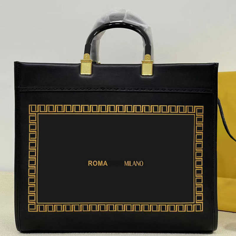 

Evening bag bagLarge Tote Bag Women Handbag Black Hard Handle Crossbody Shop s Genuine Leather Shoulder Beach Totes Purse Gold Hardware Fashion