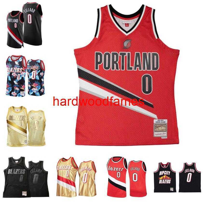 

Stitched Damian Lillard basketball Jersey S-6XL Mitchell Ness 2012-13 Mesh Hardwoods Classics retro version Men Women Youth jerseys, Stitched jersey