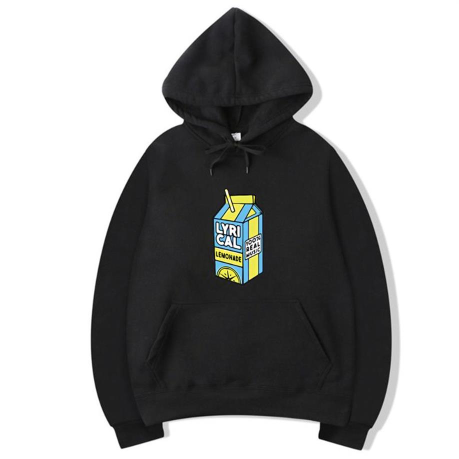 

Lyrical Lemonade black Hoodies Real Music Funny Hoodie for unisex Men Women Lyrical Lemonade casual Pullover Hooded Sweatershirt287I