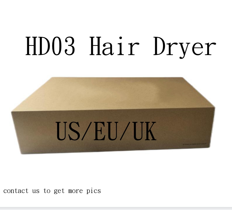 

Hair Dryer HD03 Blowers Professional No Fan 3rd GenerationDryers Heat Super Speed Negative Lonic hairs styling tools Hairdryer Hair Care Blowdryer