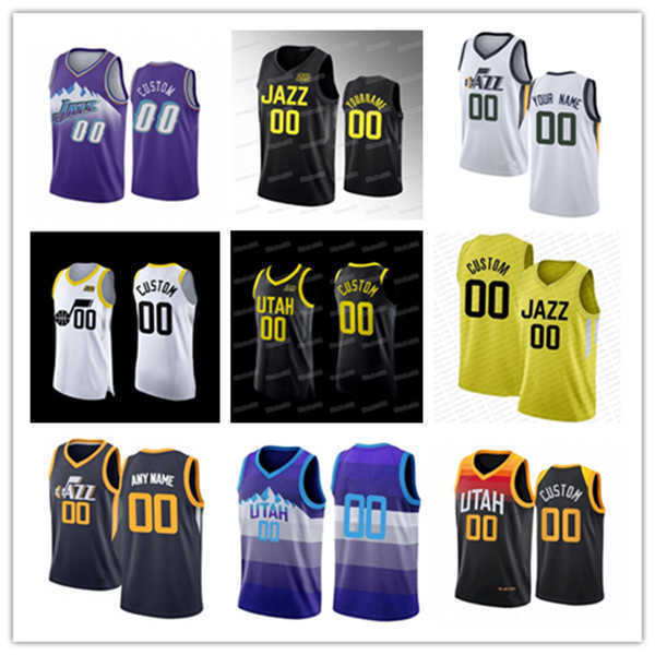 Mens Womens Youth Utah''Jazz''Custom 24 Walker Kessler 10 Leandro Bolmaro 16 Simone Fontecchio 20 Udoka Azubuike 25 Micah Pot