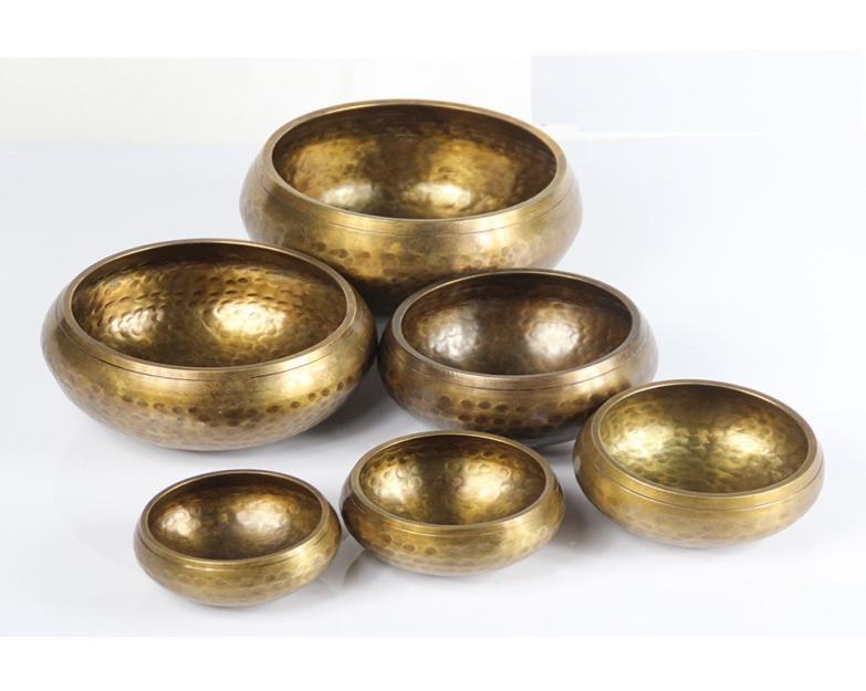 

CollectibleYoga Tibetan Singing Bowl Himalayan Hand Hammered Chakra Meditation Religion Belief Buddhist supplies Hand Stick Metal 9360288