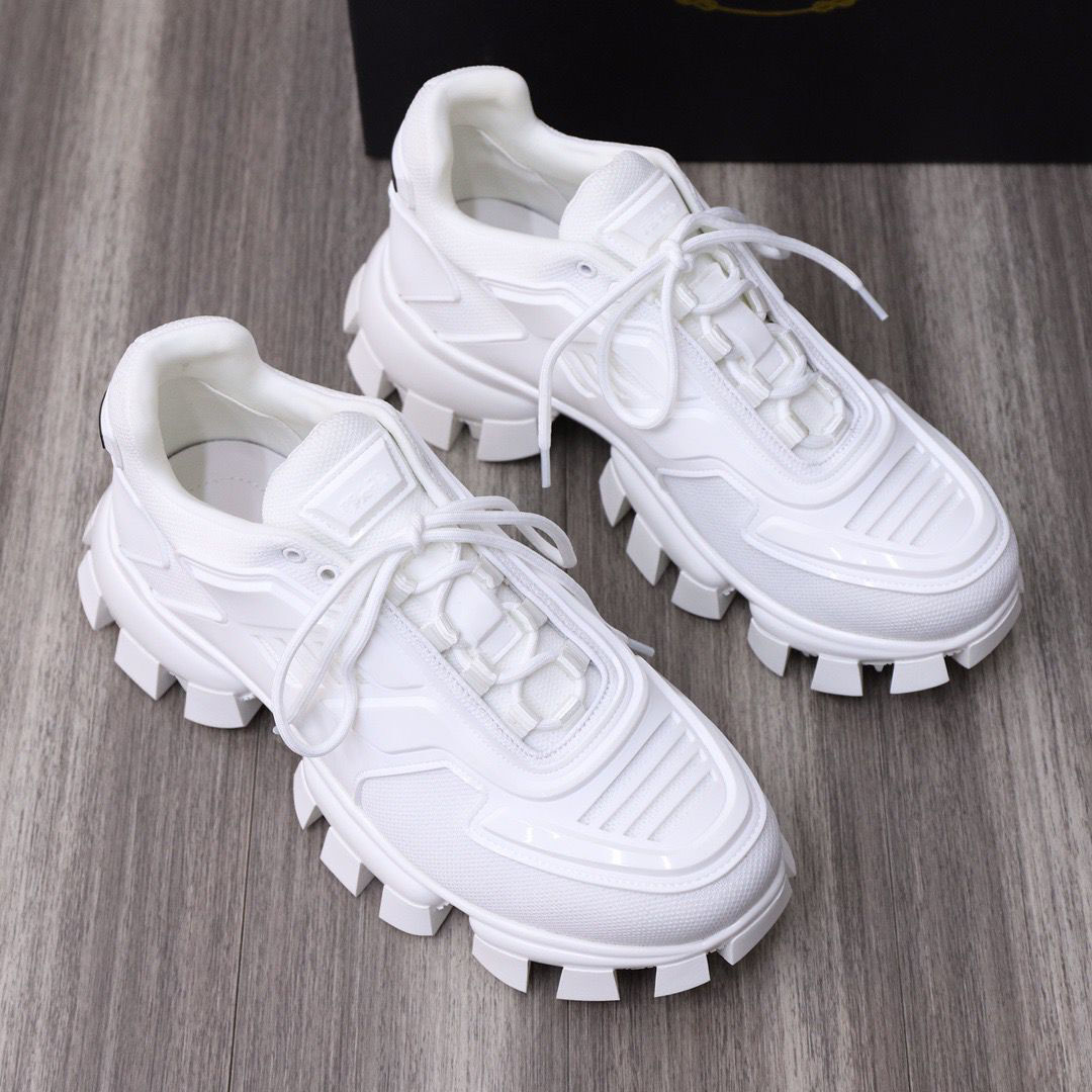 

Top Luxury Men Cloudbust Thunder Sneakers Shoes Technical Knit Fabric Man Sports Rubber Sole Casual Walking Outdoor Trainer EU38-46 With Box