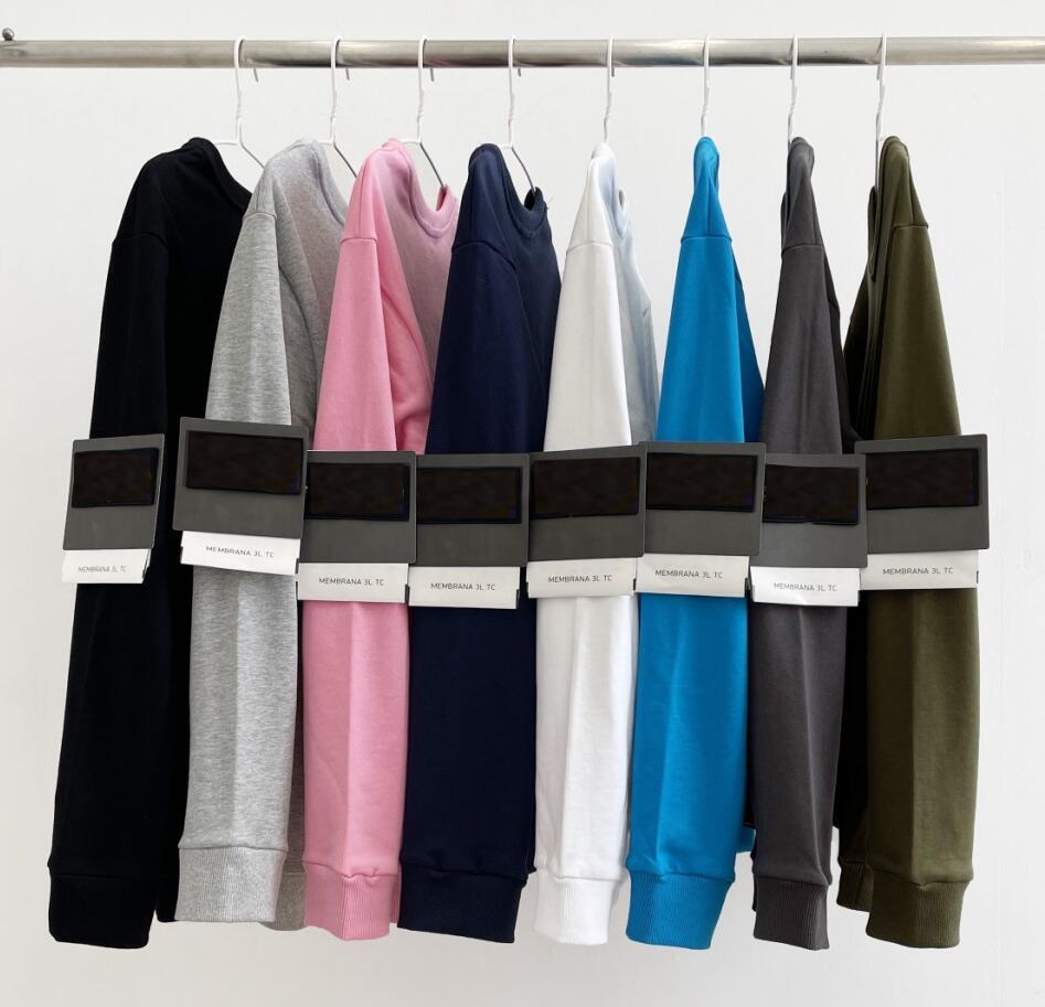 

8 Colors STONE Spring Autumn Sweatshirts Candy Colors Hoodies ISLAND Fashion style Men Badge Embroidered Casual Logo Long Sleeve sweatshirt pullover 04