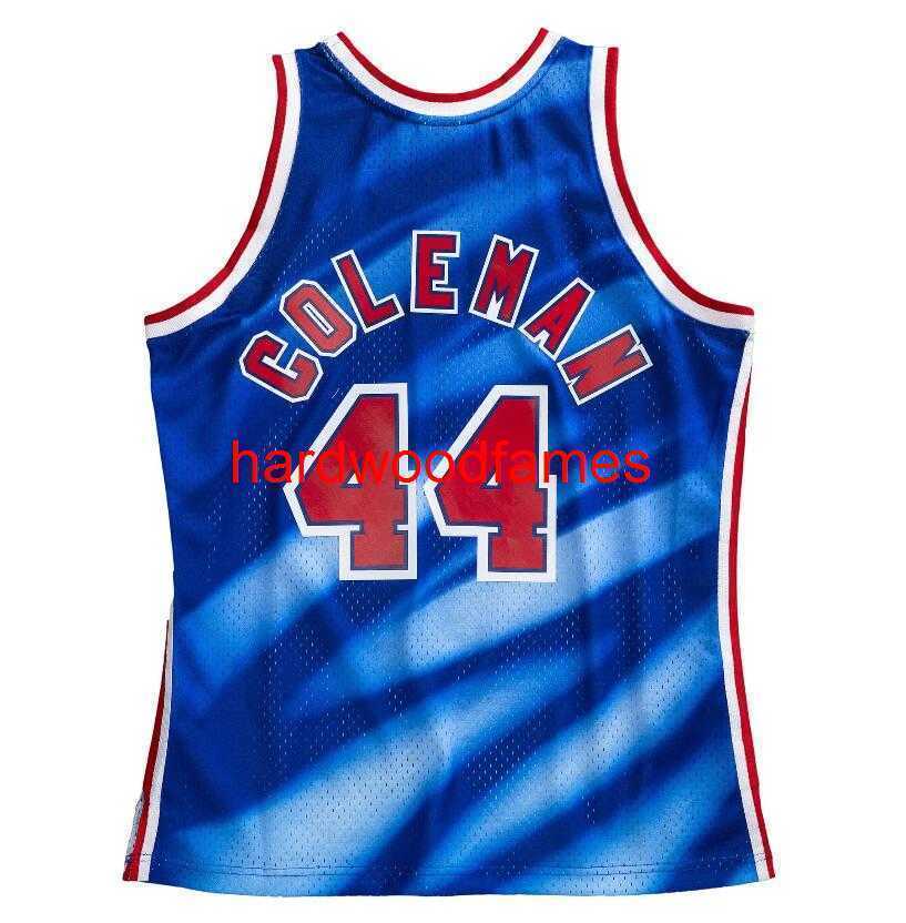 

Stitched Derrick Coleman basketball Jersey S-6XL Mitchell Ness 1990-91 Mesh Hardwoods Classics retro version Men Women Youth jerseys, Stitched jersey