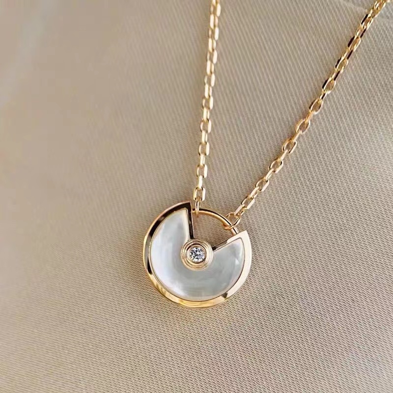 

Amulette green Necklace Necklaces Diamond Jewelry for Women Party Accessorry