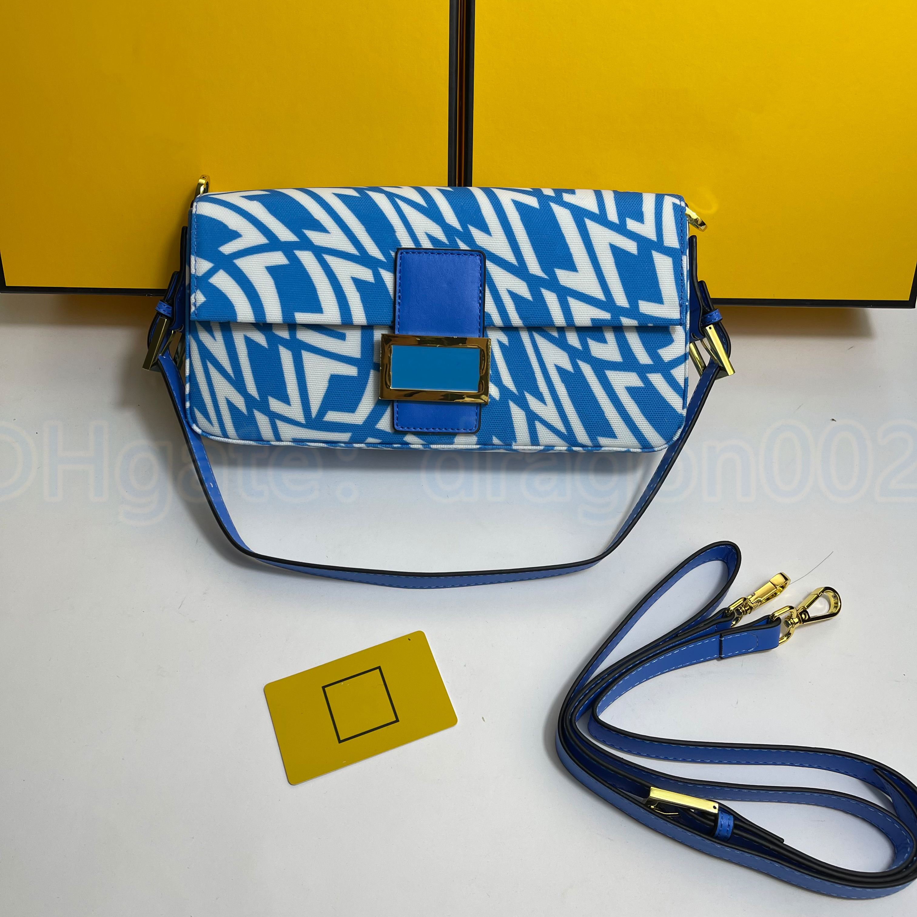 

Famous Baguette bag fend 1997 fashion hobo tote nylon Leather handbags Luxury designer go Womens mens Crossbody handbag clutch large summer Shoulder Bags pochette, Carton